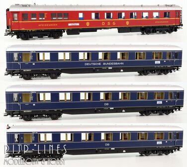 Marklin 43233 DB Set sneltreinrijtuigen F41 Senator