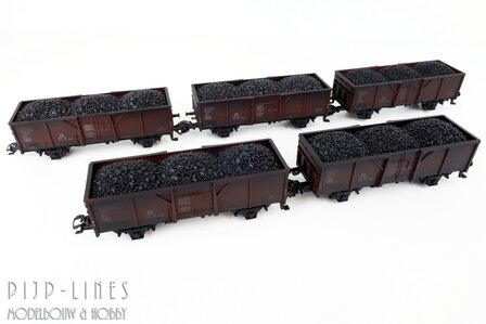 Marklin 44311 DB Set Goederenwagens type Fd-z-72 Ommv