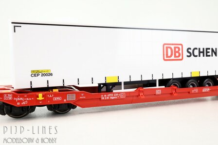 Marklin 47470 DB Wagen met dubbele kuil-bodem Sdggmrss 738