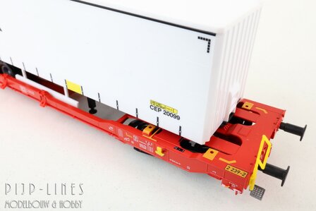 Marklin 47470 DB Wagen met dubbele kuil-bodem Sdggmrss 738