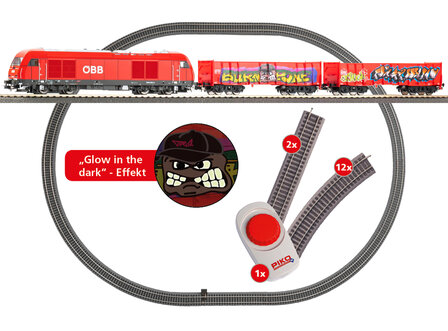 Piko 57033 Analoge Startset met OBB diesellocomotief Rh2016