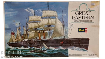 Revell 5201 Zeilstomer Great Eastern Ocean Liner