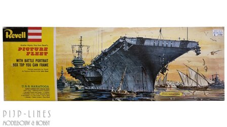 Revell H-385 USS Vliegdekschip Saratoga
