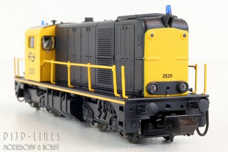 Piko 40430 NS 2400 Diesellocomotief geel/grijs DC Analoog