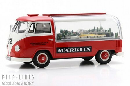 Schuco 00583 VW T1 pickup Marklin Demo modelspoorbaan