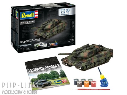 Revell 05631 70 jaar van de Bundeswehr Leopard 2A6MA2 Exclusive Edition