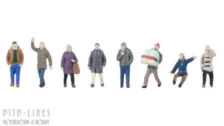 Faller 151650 Skieende wintersporters