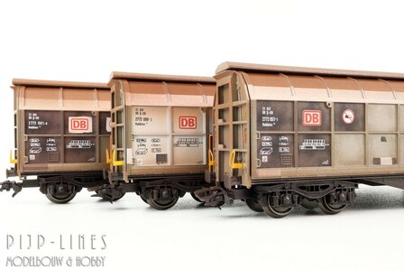 Marklin 48067 DB Set Schuifwandwagens type Habbins