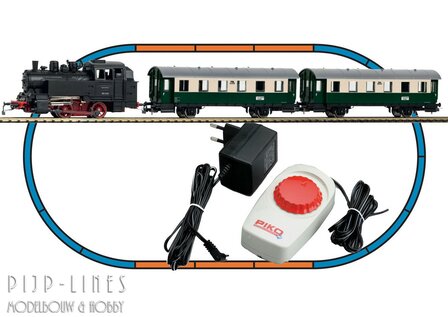 Piko 57035 Piko Analoge Startset met VSM Stoomtrein en wagons