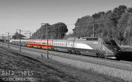 Jouef HJ3020 Eurostar uitbreiding 1e klas en Restauratie