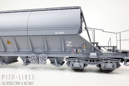 Rivarossi HRS6687 SNCB Nacco goederenwagen voor graan Type TaPPs