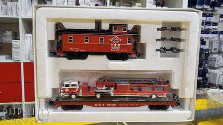 Occasion Marklin 4580 USA wagenset Texas Brandweer