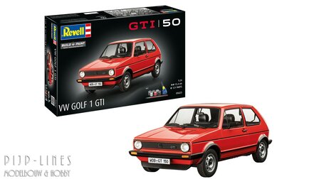 Revell 05623 Cadeauset 50 jaar VW Golf GTI