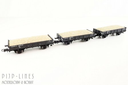 Roco 6600259 NS 3-delige set Zandwagens