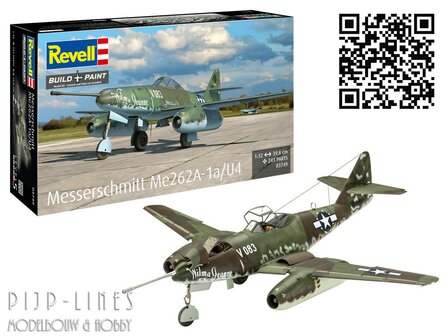 Revell 03749 Messerschmitt Me262A-1a/U4