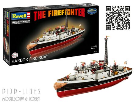 Revell 05197 Brandweerboot H0