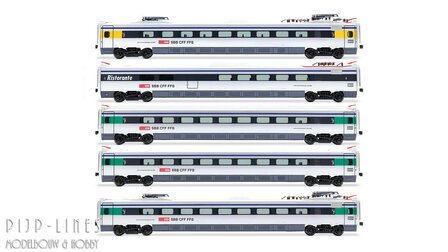 Rivarossi HR3026 SBB ETR 470 rijtuigen uitbreiding
