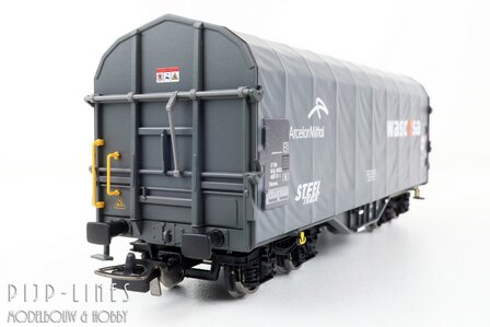 Piko 24640 NL Wascosa huifwagen voor staaltransport Type Shimmns