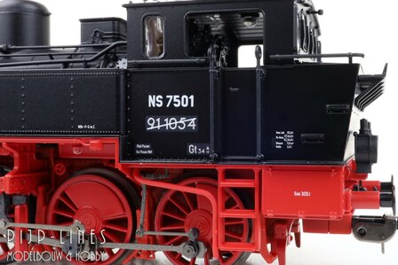 Piko 50747 NS Stoomlocomotief 7501 (Ex DRG BR 91 1054)