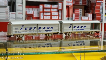 Occasion Fleischmann 985335 OBB goederenwagen set