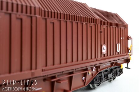 Piko 28337 DB Telescoopdakwagen set Type Shimmns-u