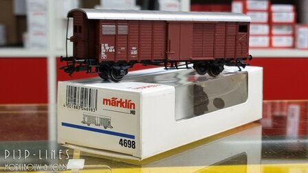Occasion Marklin 4698 SBB gesloten wagen Type Hhk
