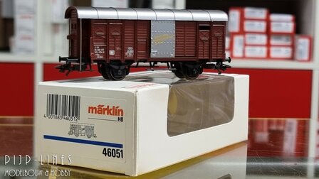 Occasion Marklin 46051 SBB gesloten wagen Type Gms