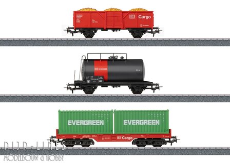 Marklin 44506 DB Cargo goederenwagen set
