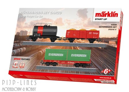 Marklin 44506 DB Cargo goederenwagen set