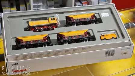 Occasion Marklin 2845 Railbouw Leerdam diesellok Onderlossers