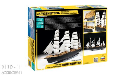 Zvezda 9045 Russische viermast barque Kruzenshtern