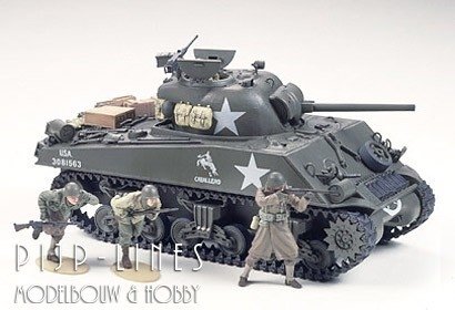 Tamiya-35250-US-M4A3-Sherman-75mm-Gun-1:35