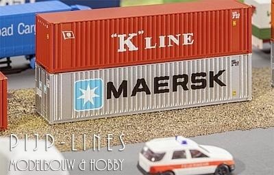 Faller-272821-40&#039;-Hi-Cube-Container-Maersk-1:160