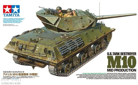 Tamiya-35350-US-Tank-Destroyer-M10-1:35