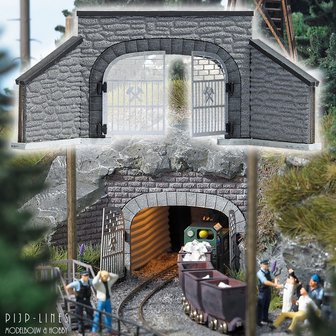 Busch-1471-Tunnelingang-voor-Mijnen-1:87