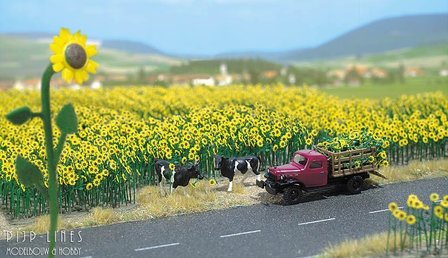 Busch-6003-Zonnebloemen-1:87