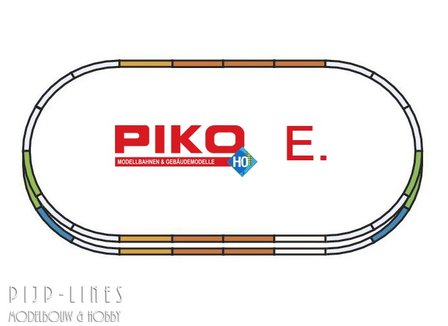 Piko 55340 A-Gleis rails set E 1:87 H0