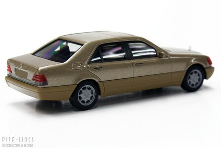 Herpa 38775 Mercedes Benz S-Klasse goud metallic 1:87 H0
