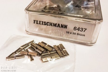 Fleischmann 6437 overgangsraillassen 20 stuks