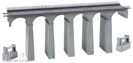 Faller 222599 Viaduct set 2-sporig recht 1:160