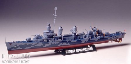 Tamiya 78012 U.S. Navy Destroyer DD445 Fletcher 1:350