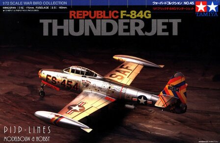 Tamiya 60745 Republic F-84G Thunderjet 1:72
