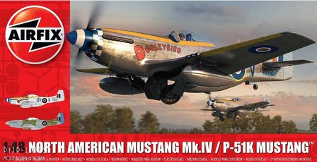Airfix A05137 North American Mustang Mk.IV / P-51K Mustang