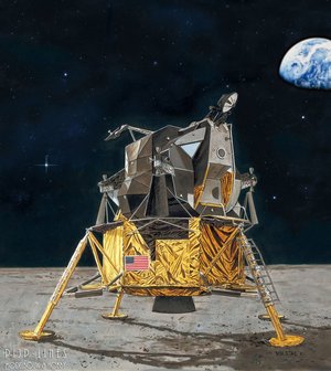 Revell 03701 Apollo 11 Lunar Module Eagle 1:48