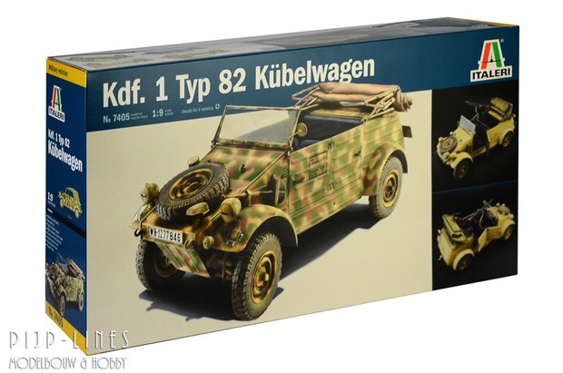 Italeri 7405 KDF. 1 Typ 82 Kubelwagen 1:9