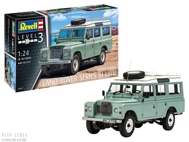 Revell 07047 Land Rover Series III 1:25