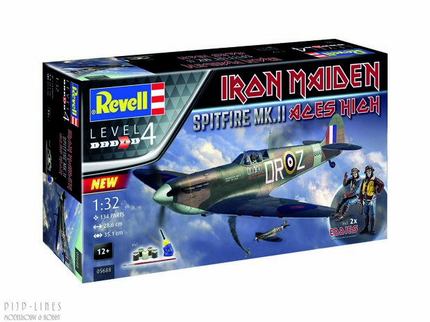 Revell 05688 Spitfire Mk.II Aces High Iron Maiden