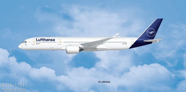 Revell 03881 Airbus A350-900 Lufthansa New Livery 1:144