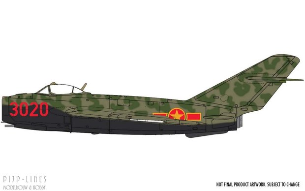 Airfix A03091 Mikoyan-Gurevich MiG-17F 'Fresco' 1:72