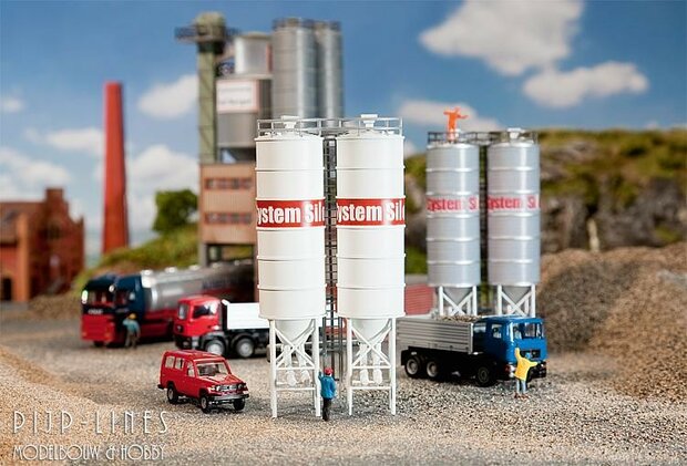 Faller 130476 2 Industriesilo’s 1:87